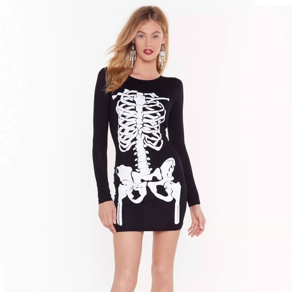 Nasty gal skeleton dress - Picture 2 of 6